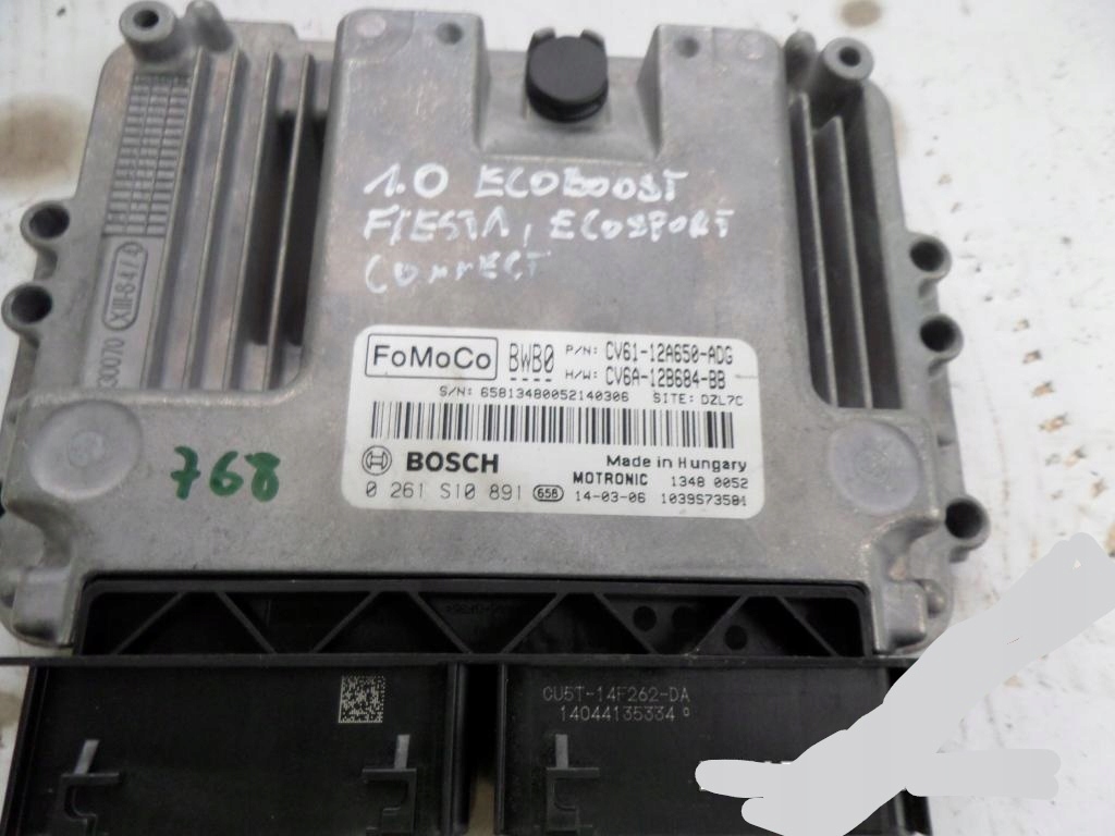 фото №1, Бортовий комп'ютер ford fiesta ecosport 1.0 ecoboost 2013r
