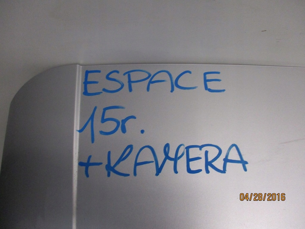 фото №5, Крышка багажника задняя renault espace pod камера 15r