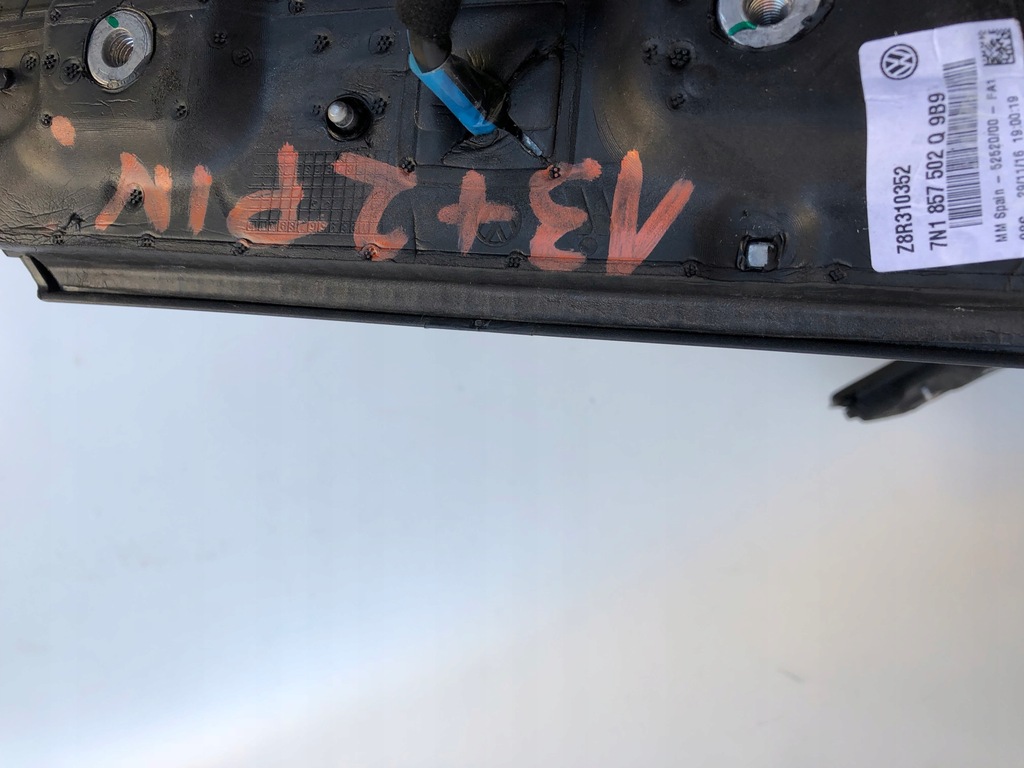 фото №6, Зеркало правое vw sharan 13+2pin