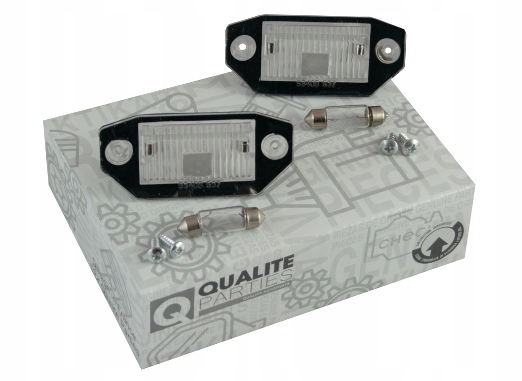 фото №1, Лампа освітлення номерного знака ford mondeo iii mk3