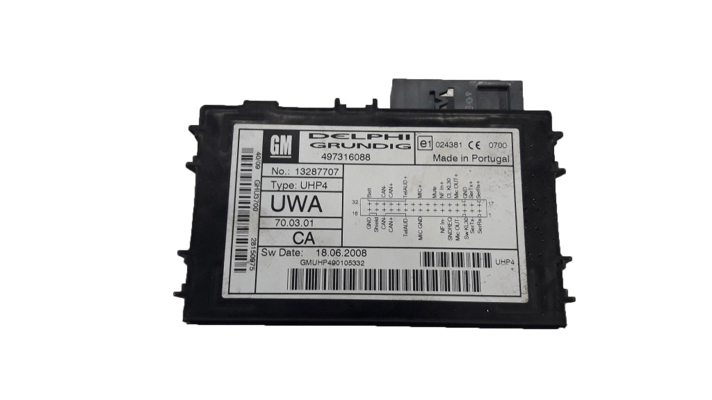 Купить Модуль bluetooth opel zafira b astra h 13287707