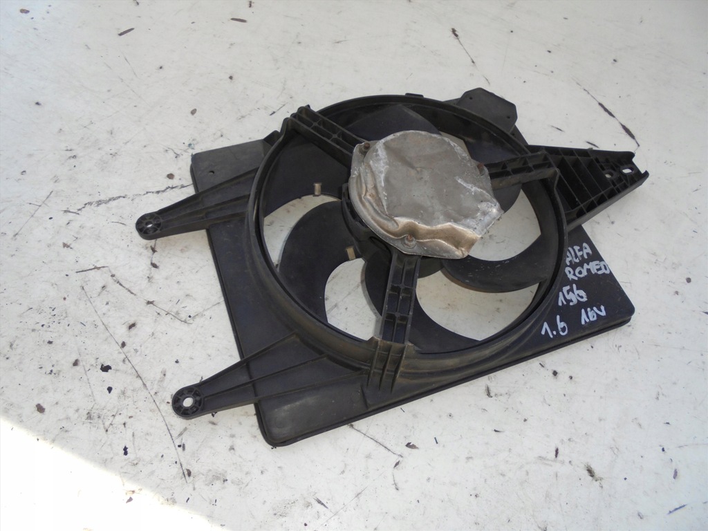 фото №1, Вентилятор радиатора alfa romeo 156 1.6 16v