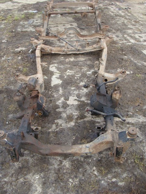 фото №1, Mitsubishi l200 04r рама