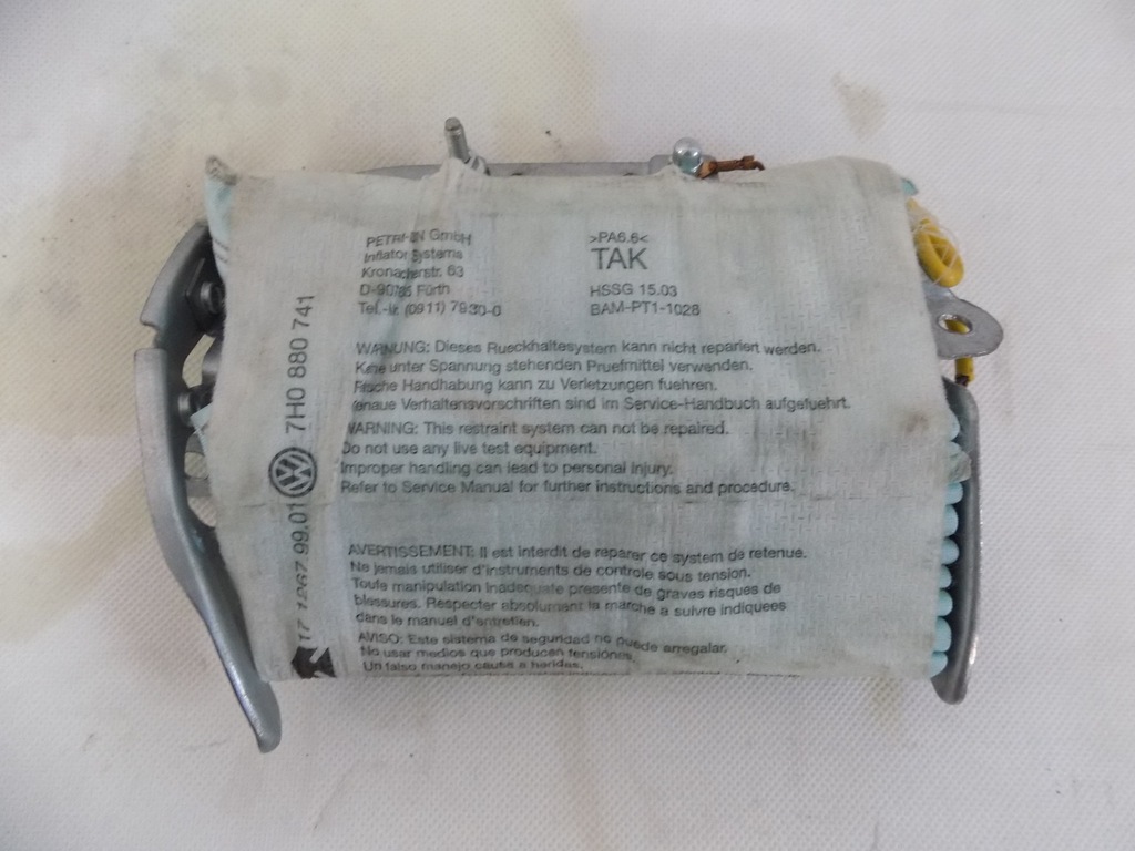 фото №1, Vw t5 7h подушка подушка безпеки шторка безпеки ліва 7h0880741d