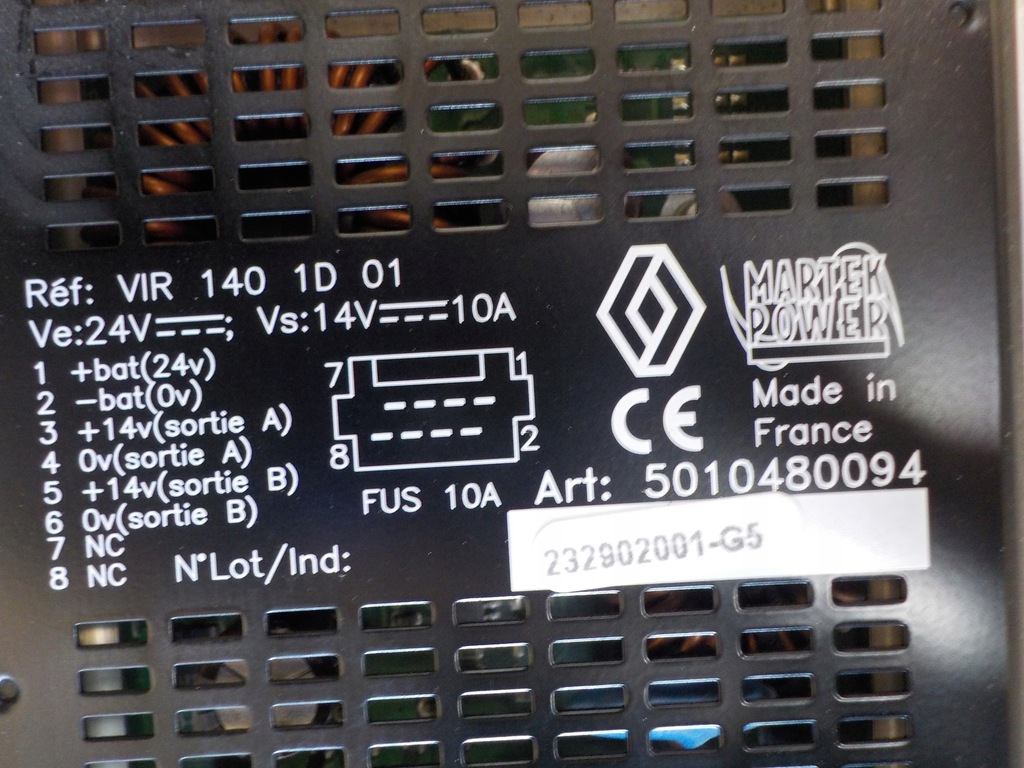 фото №3, Renault magnum magnum 440 перетворювач напруги 5010480094