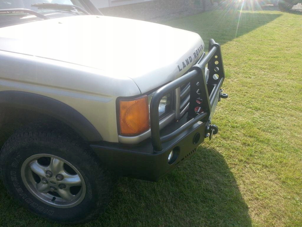 фото №7, Land rover discovery 2 бампер перед сталевий метал
