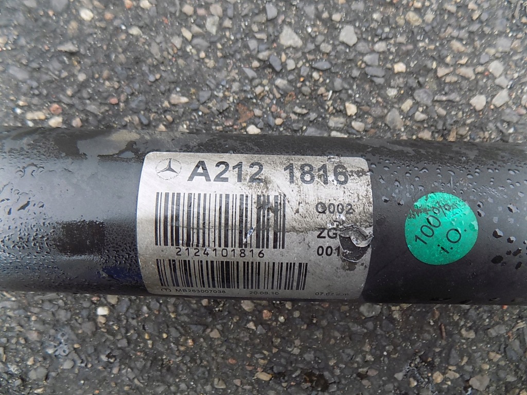 фото №2, Mercedes e-klasa w212 wał приводной