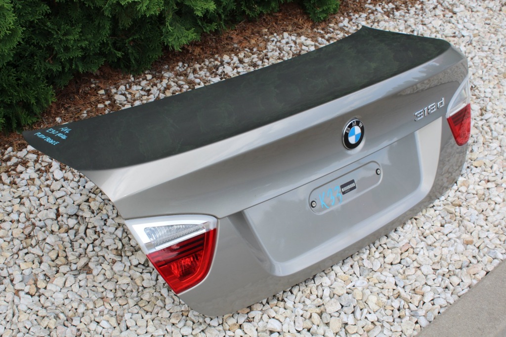 E90 дорестайлинг  крышка багажника задний цвет platinbronze Цена