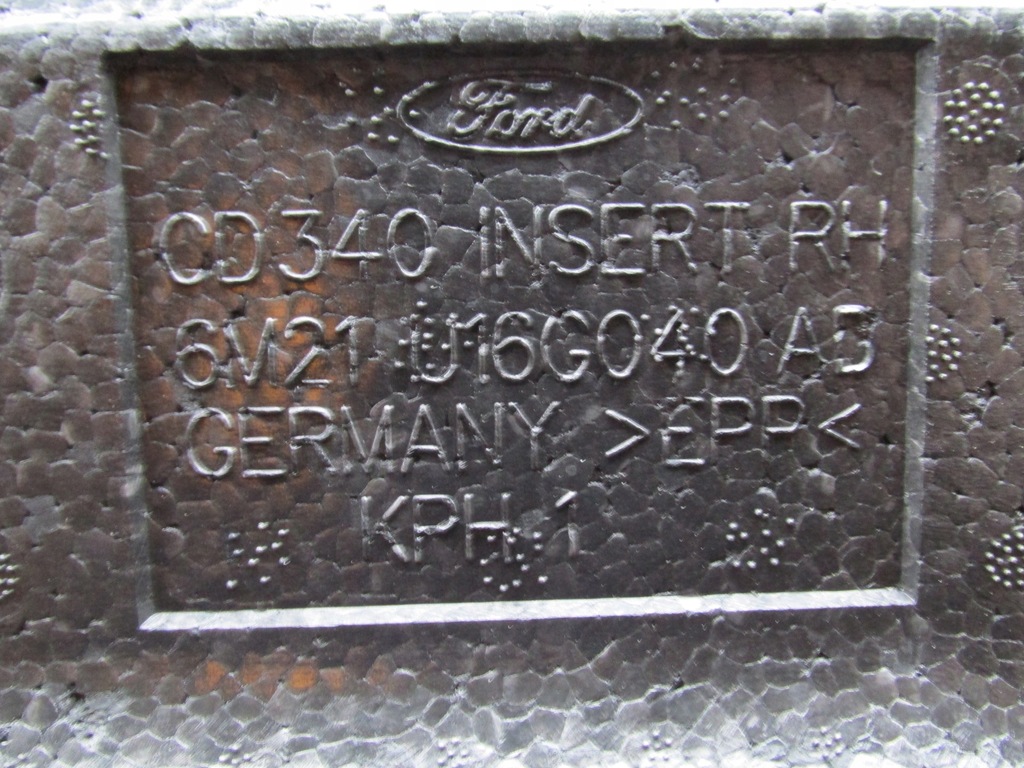 фото №7, Пінополістирол w підлога задня s-max 2007 rok