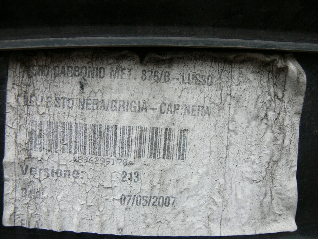 фото №3, Крышка багажника + стекло alfa romeo brera 876/b oryg. лак