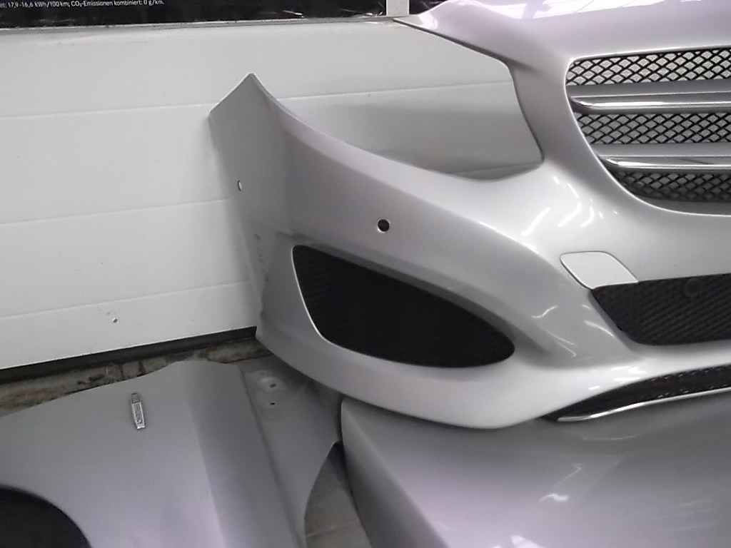 фото №8, Mercedes b klasa 246 lift w246 бампер kompletny