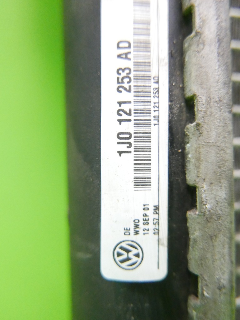 Радиатор воды 1j0121253ad vw golf iv 1.9 tdi 97- в Украине