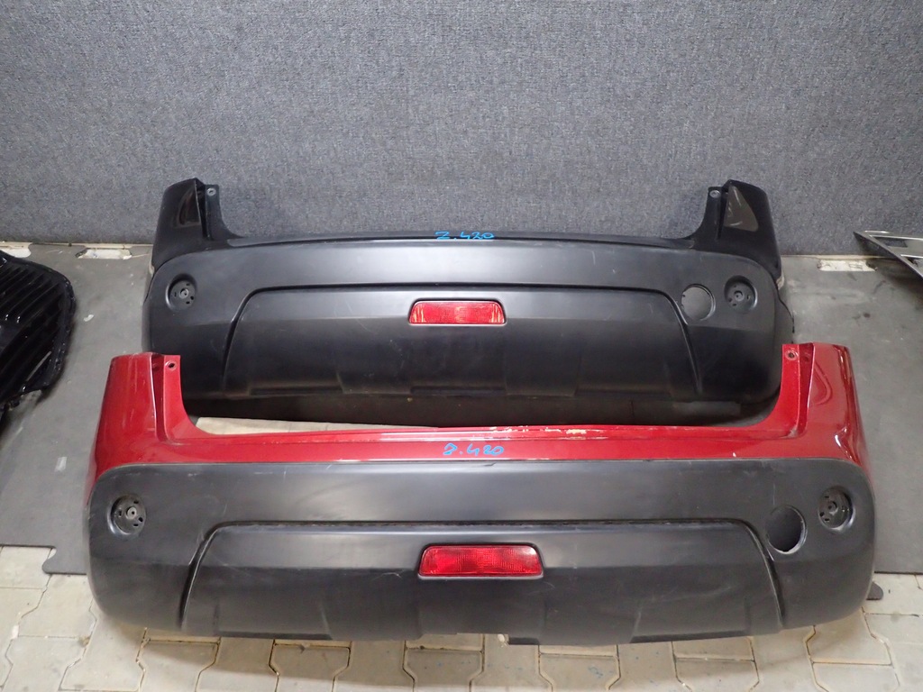 фото №1, Бампер задняя nissan qashqai 06-