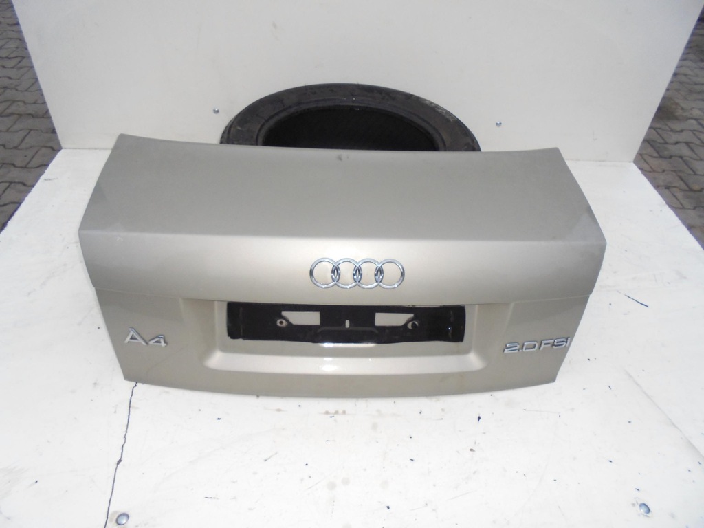 фото №1, Кришка багажника задня audi a4 b6 sedan -доставка-