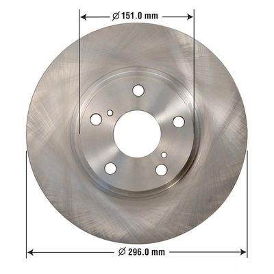 фото №1, Toyota sienna camry 2004- диск тормозные перед