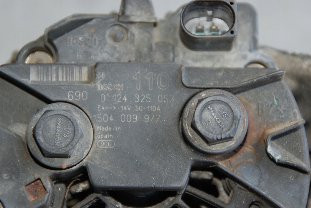 Ducato 2,3 jtd iveco hpi 06-13 генератор 110a Оригинал