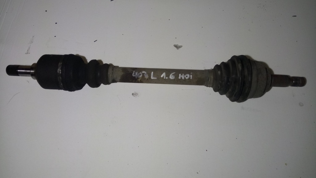 фото №1, Peugeot 407 1,6 hdi привідний вал ліва