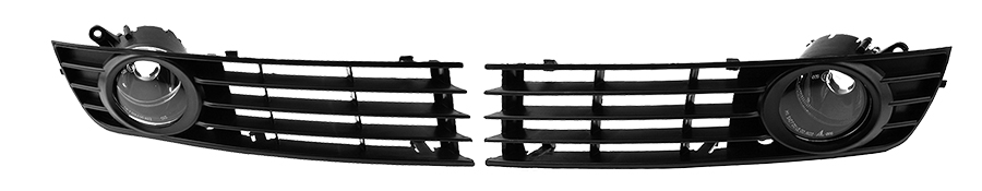 фото №6, Audi a4 b6 00-04 противотуманные фары решётки комплект l+p