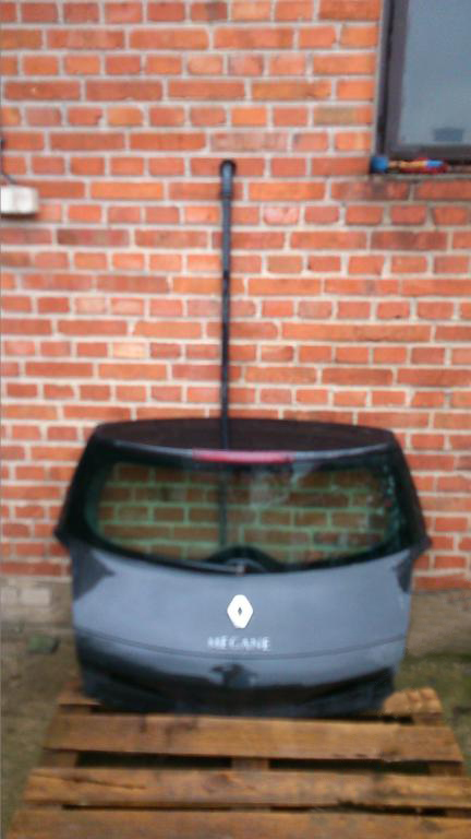 фото №1, Крышка багажника задняя renault megane ii комплектная bdb