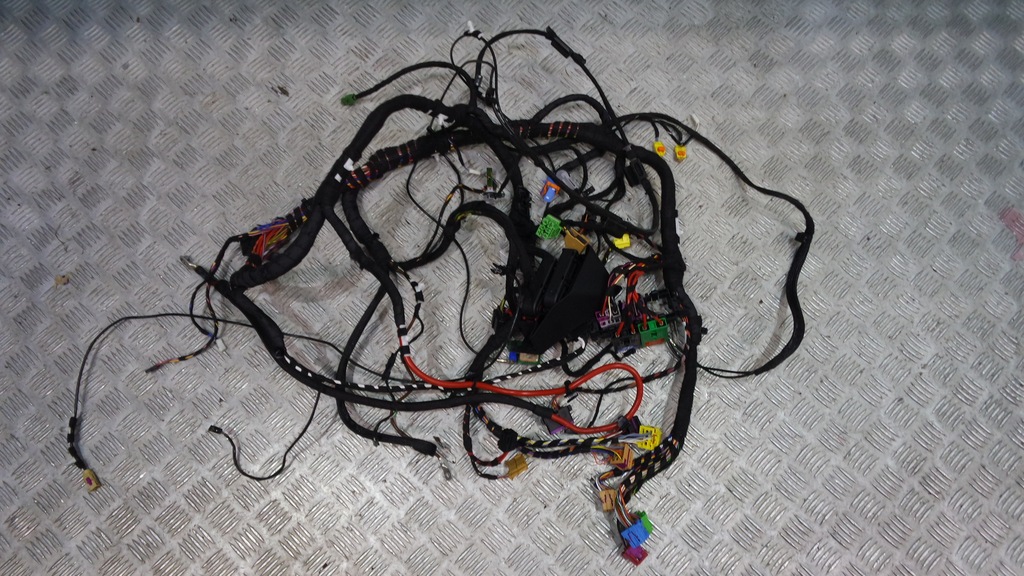 фото №1, Porsche macan электропроводка панели жгут консоли