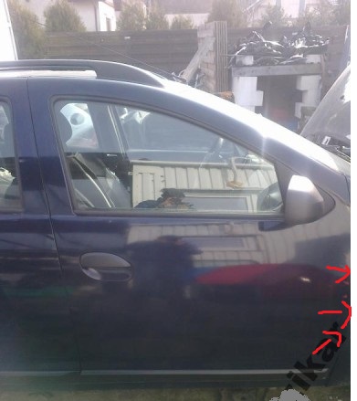 фото №1, Дверь правое передние dacia logan 2 ii kombi mcv 13