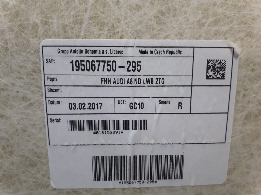 фото №7, Потолок audi a8 d5 long 4n4867505 2tg