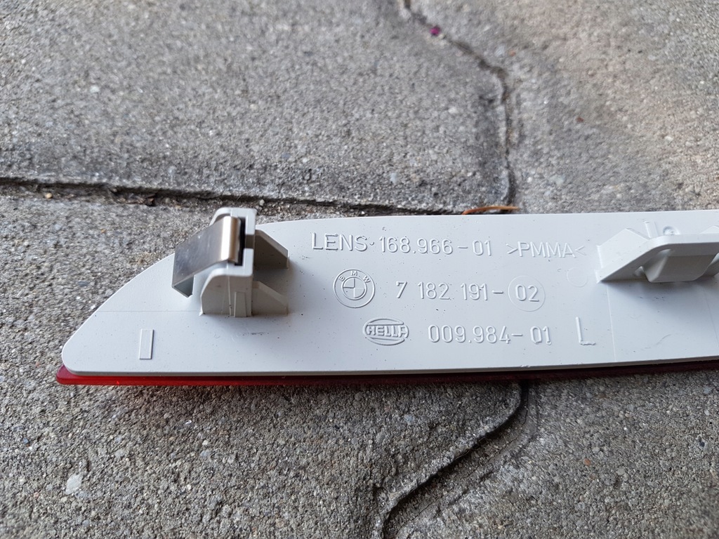 фото №5, Bmw f01 f02 f04 відбивач лівий задня 7182191 оригінал