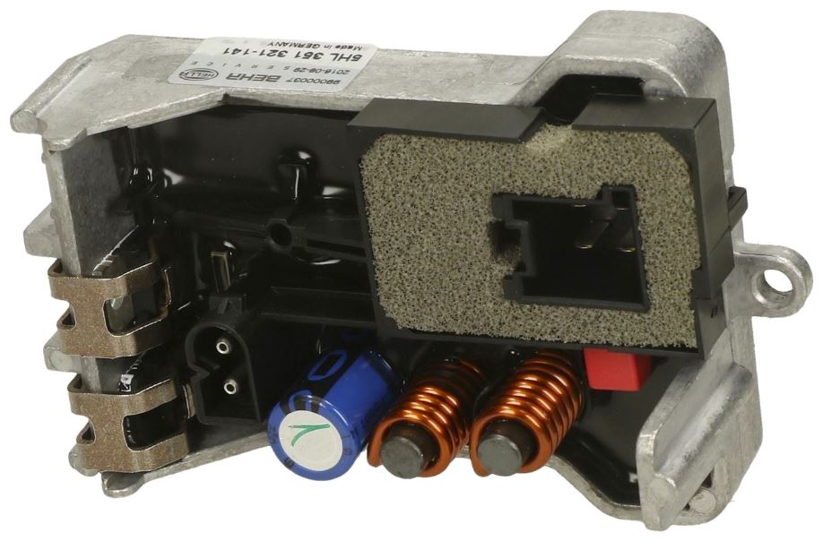 фото №1, Резистор резистор вентилятор обдув mercedes c w203