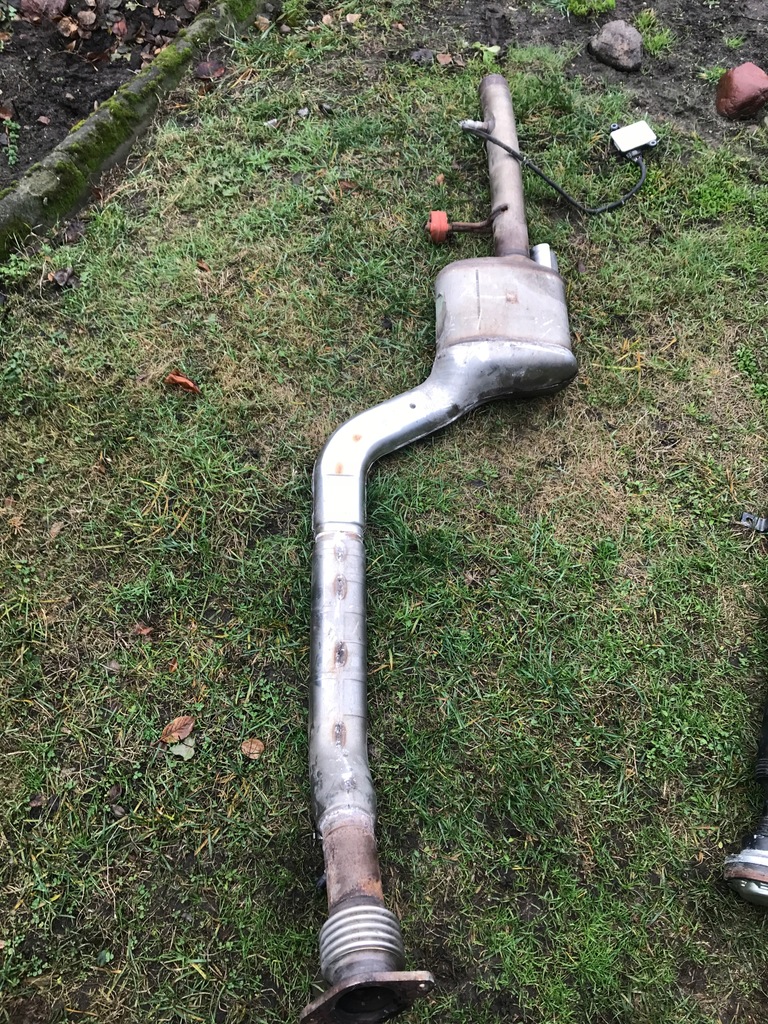 фото №1, Jaguar f-pace труба вихлоп гасник 2.0d датчик