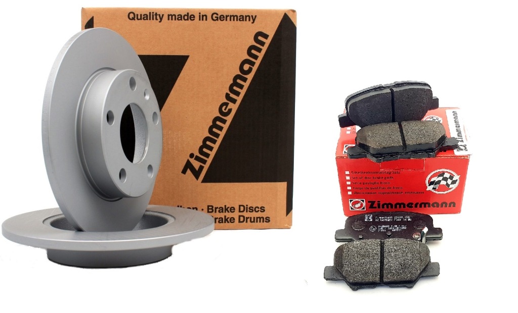 фото №1, Mazda 6 gj gl тормозные колодки + тормозные диски задняя задние zimmermann