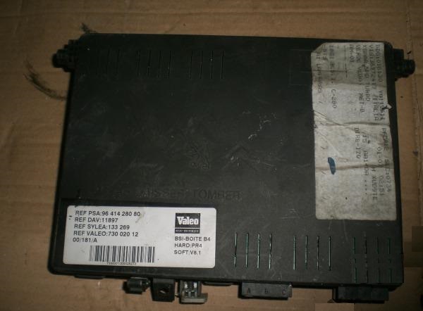 фото №1, Бортовой компьютер модуль двигателя citroen peugeot 9641428080