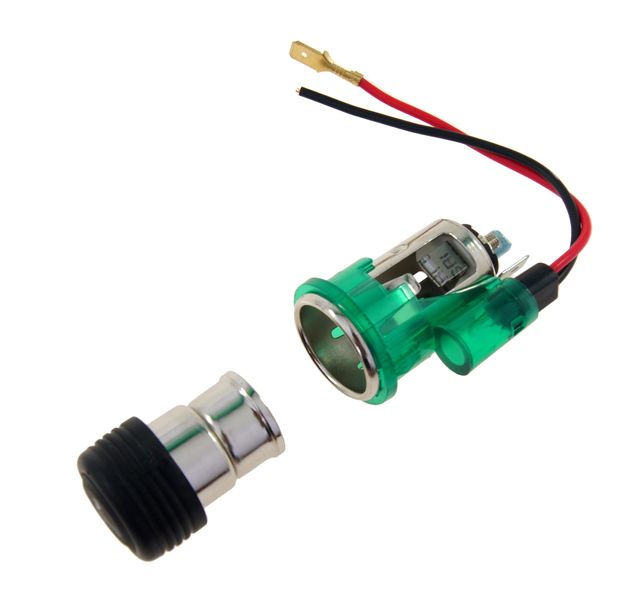 фото №11, Разъём прикуриватель автомобильная с подсветкой