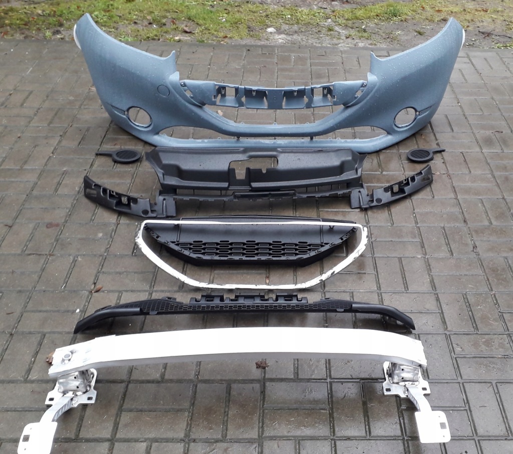 фото №1, Peugeot 208 бампер передний kompletny idealny