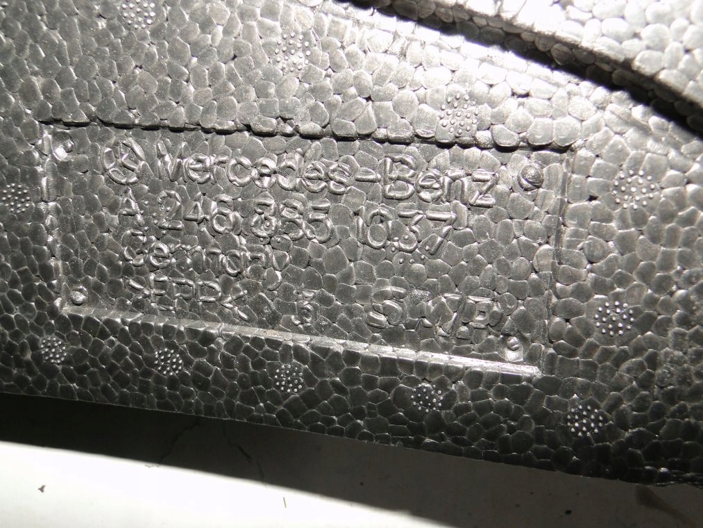 фото №8, Mercedes b klasa w246 246 lift пенополистирол абсорбер