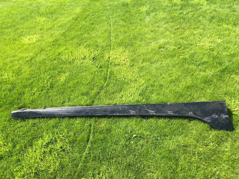 фото №1, Hyundai i40 поріг права накладка оригінал