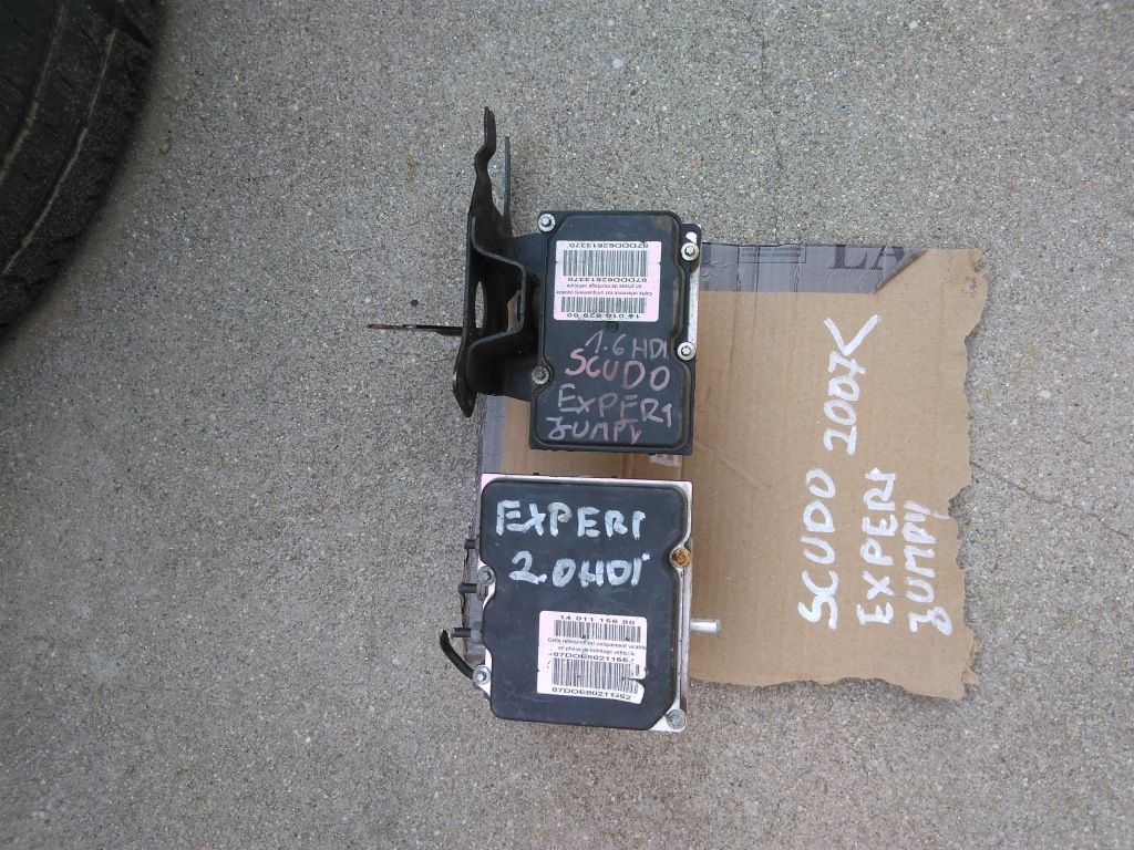 фото №1, Насос тормозная abs scudo expert jumpy 2007