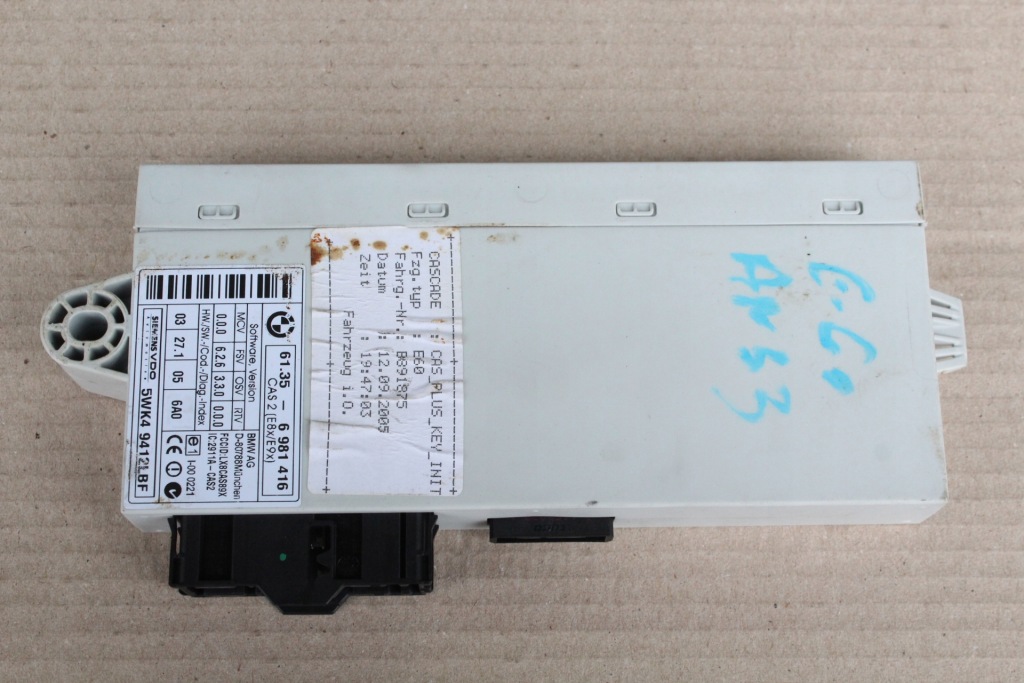 фото №1, Bmw e90 e91 модуль блок керування cas2 6981416