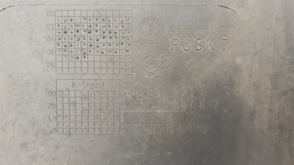 фото №9, Бампер задняя vw polo iv 4 6q6807421 org przed lift