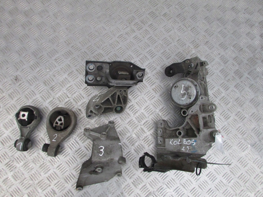 фото №1, Кронштейн подушка двигателя коробки renault koleos 08r