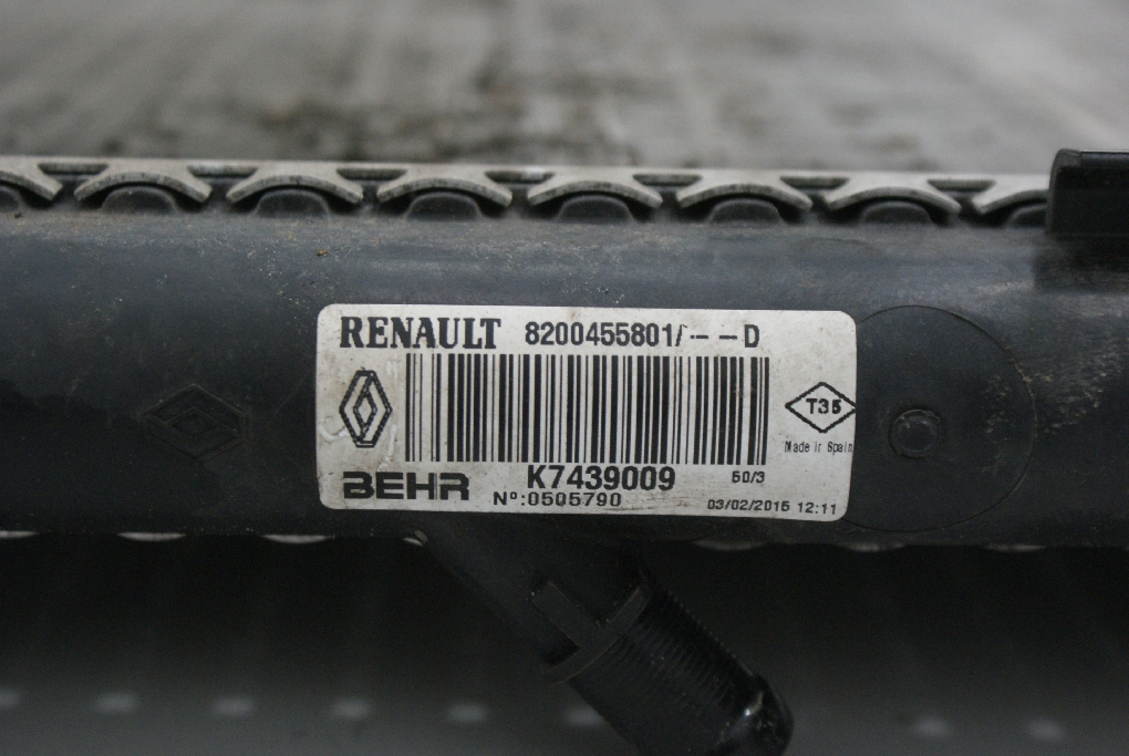 фото №4, Радиатор wody kangoo mercedes citan 1.5 dci 2012