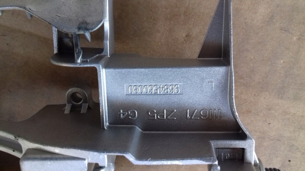 фото №4, Ручка дверь левый задняя citroen ds3 9684560080 хром