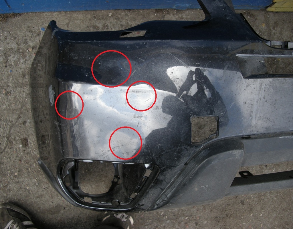 фото №7, Subaru forester 13-14 бампер перед омыватель