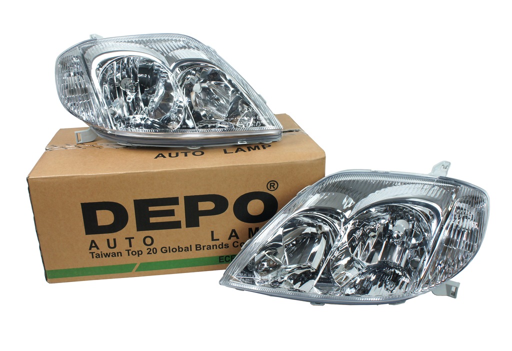 фото №1, Фары лампы toyota corolla e12 02- typ краска