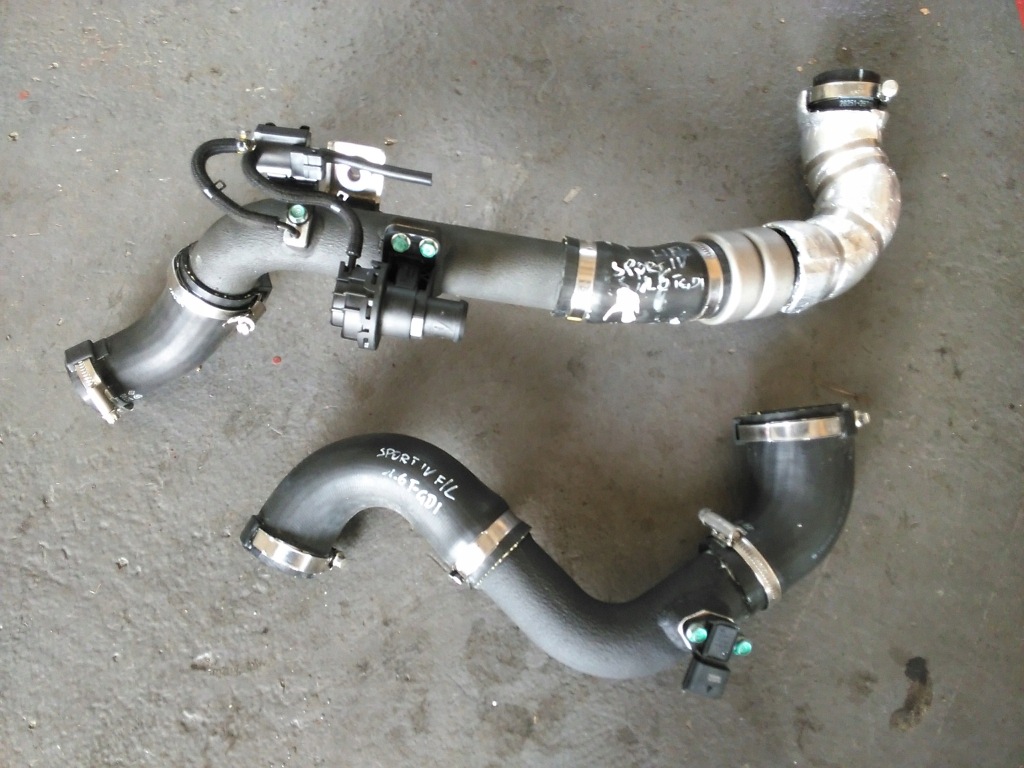 фото №1, Kia sportage iv lift 18 1.6t пабтрубок  труба интеркулер