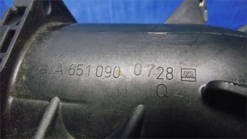 фото №3, Mercedes w205 2.2cdi труба повітря a6510900728