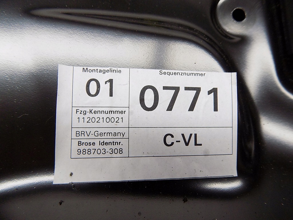 фото №10, Подъемник моторчик стекло левый перед 3aa837755 - vw passat b7 eu