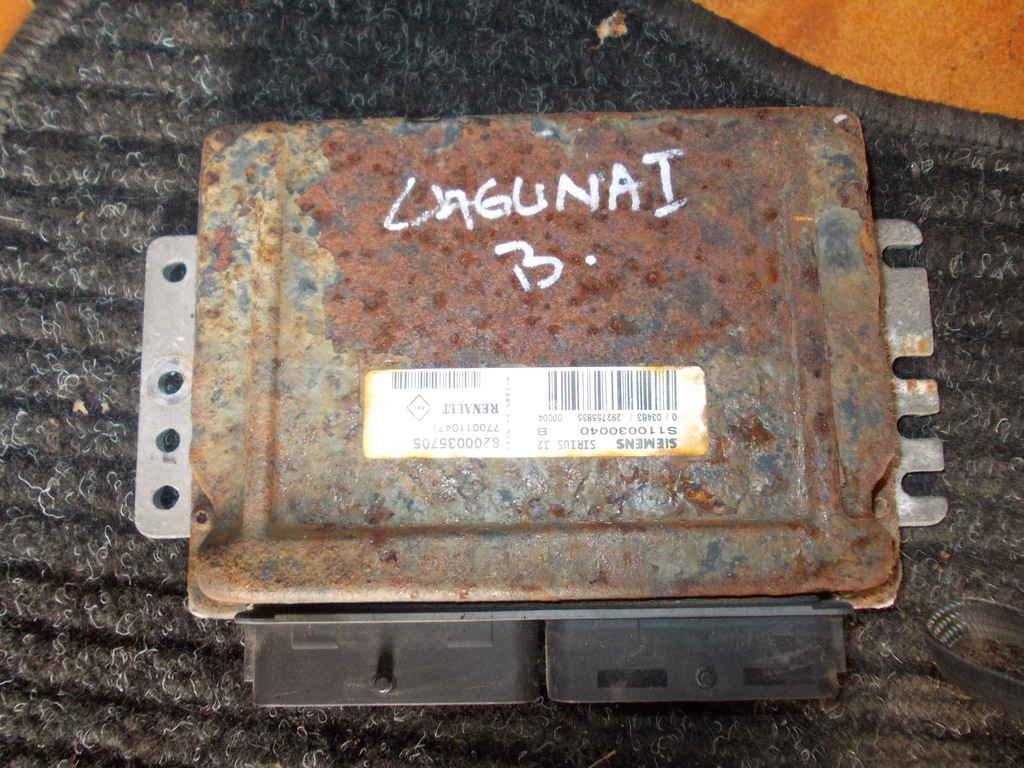 фото №1, Бортовий комп'ютер блок керування megane renault b 7700110471