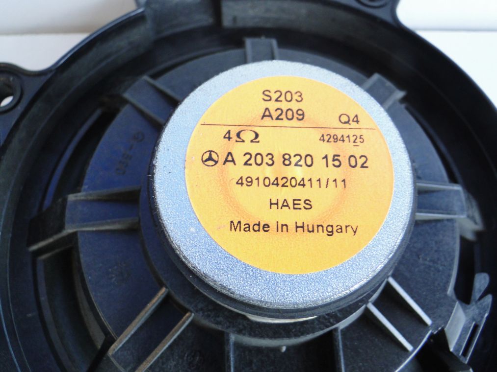 фото №6, Mercedes w 203 clk 209 динаміки динамік правий лівий