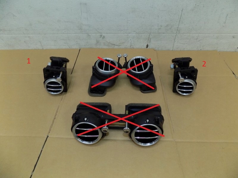 фото №1, Gt bentley continental решітка повітропровід впуск консолі