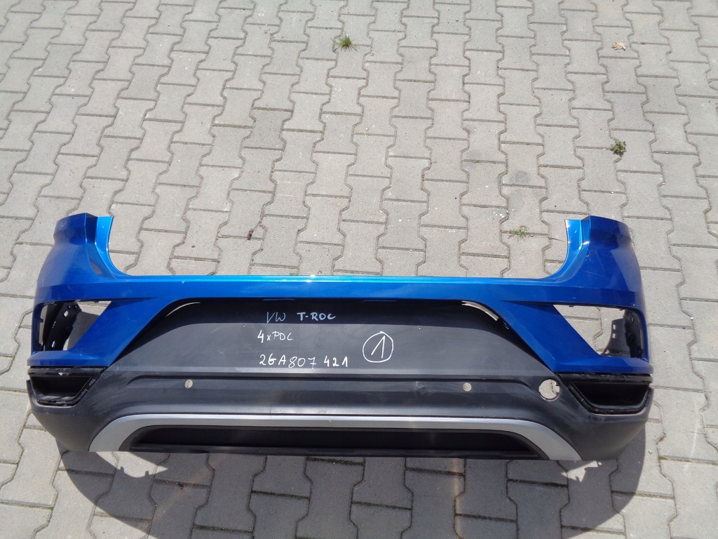 фото №1, Vw t roc troc бампер задняя 2ga807421
